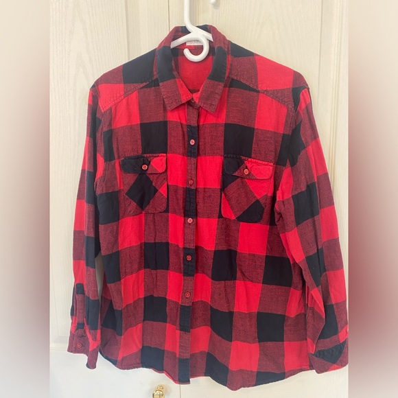 🚦4️⃣ for $15 Nevada lumber jacks button up plaid shirt - Picture 1 of 5